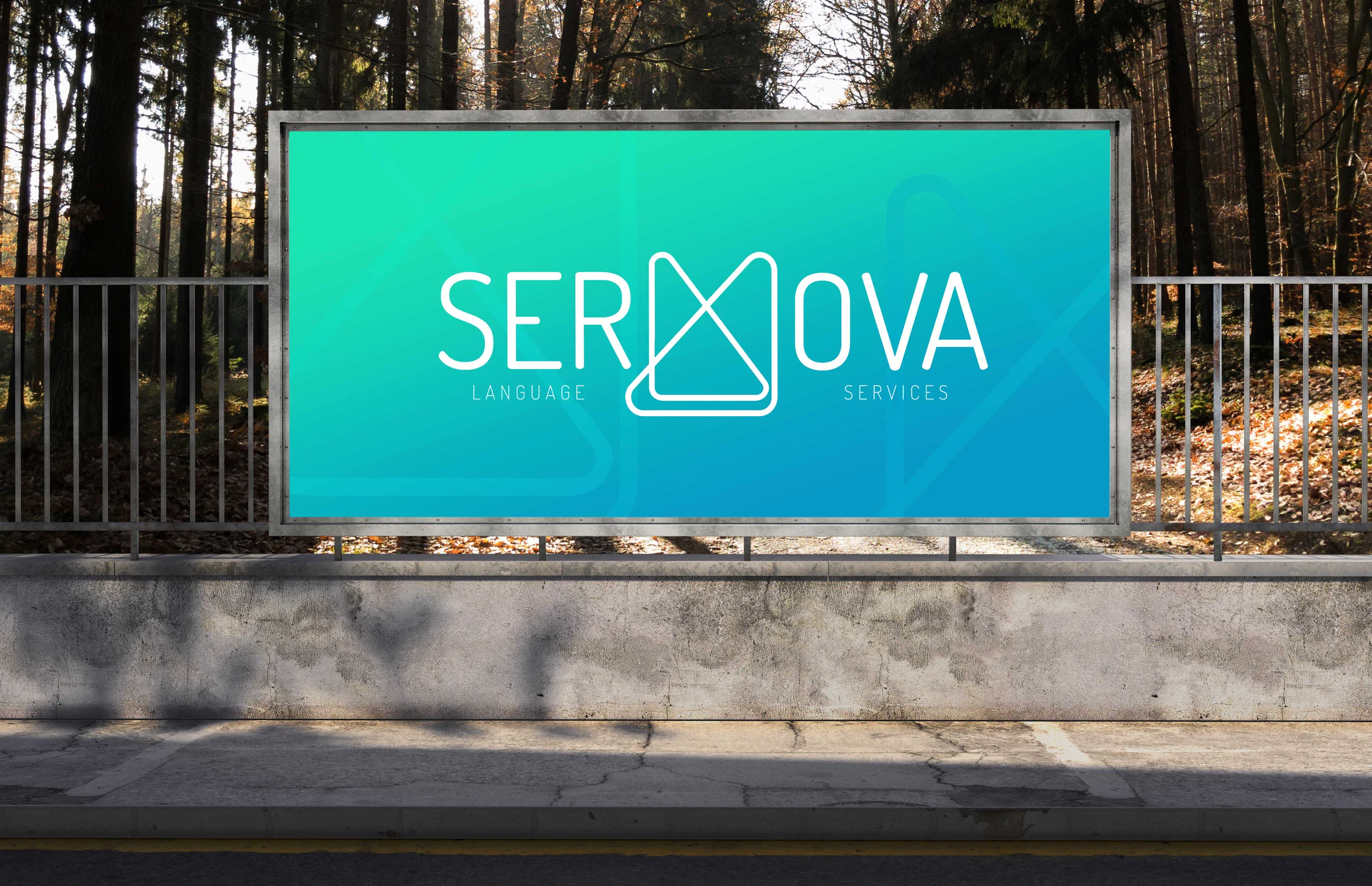 SERMOVA outdoor billboard application
